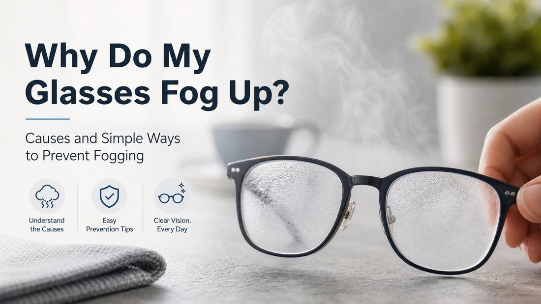 Why Do My Glasses Fog Up? Causes and Simple Ways to Prevent Fogging