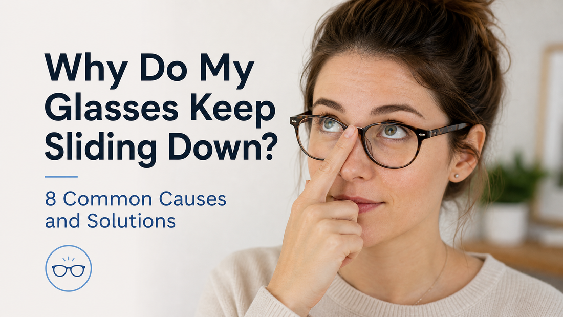 Why Do My Glasses Keep Sliding Down? 8 Common Causes and Solutions
