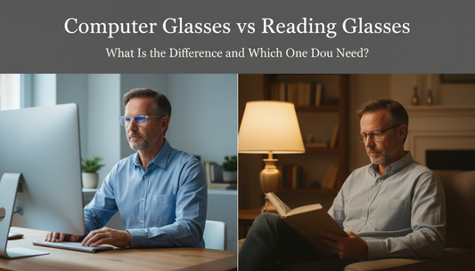 Computer Glasses vs Reading Glasses: What Is the Difference and Which One Do You Need?