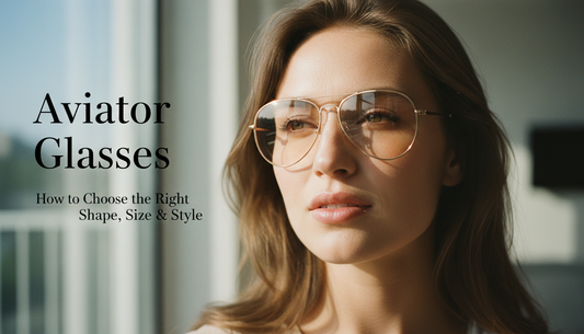 Aviator Glasses: How to Choose the Right Shape, Size &amp; Style